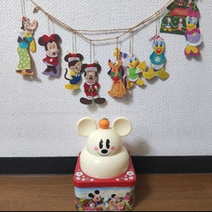 ディズニー 正月飾り ミッキー鏡餅 獅子舞 セット