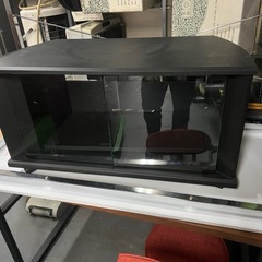 テレビボード　黒