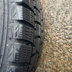 175/70R14 84Qホイール付 スタッドレスタイヤ4本 DUNLOPの画像