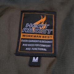 ワークマン ヒートアシスト 裏アルミジャンパーの画像