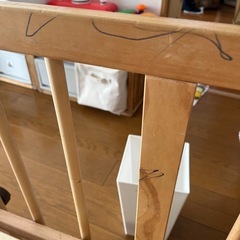 受け渡し先決定】ファルスカのベビーベッド（ミニジョイントベッド）の画像