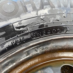 185/70R14 88Qホイール付 スタッドレスタイヤ1本 YOKOHAMAの画像