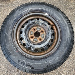185/70R14 88Qホイール付 スタッドレスタイヤ1本 Y...