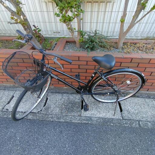 (chariyoshy出品)27インチ自転車、ブラック