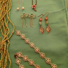 ネックレス　アンクレット　ピアス　未使用品の画像