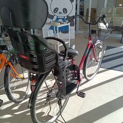 ★ジモティ割あり★ NA2vivid 自転車 27インチ レッド クリーニング済み HJ5507の画像