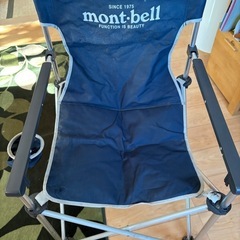 mont-bell モンベル　アウトドアチェア　折りたたみ椅子の画像