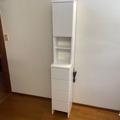 ディノス家具 コンセント付き多機能洗面所チェスト 幅30cm