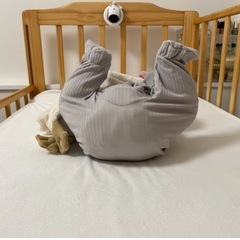 【84%OFF】KATOJI ベビーベッド　柵が下げられるタイプの画像