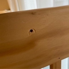 【84%OFF】KATOJI ベビーベッド　柵が下げられるタイプの画像