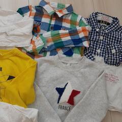 子供服男の子110サイズセット(電車のズボンレギンスだけ100)の画像