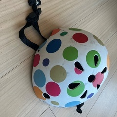 無料 汚れあり）１-3歳　子供用自転車ヘルメット