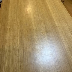 無印良品　リビングでもダイニングでもつかえるダイニングテーブルセット
