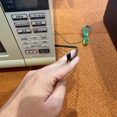 ジャンク電子レンジの画像