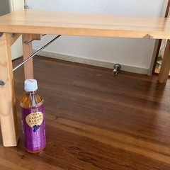 無印 折りたたみローテーブルの画像