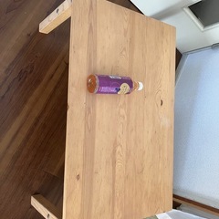 無印 折りたたみローテーブルの画像