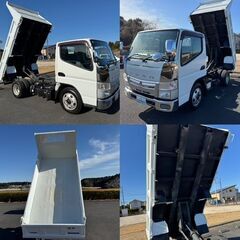 三菱ふそう★３ｔ車ダンプ★H２７年車！５速MTの画像