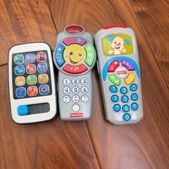 フィッシャープライス　リモコン3セット