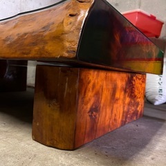 座卓 一枚板 テーブル 貴重な天然木