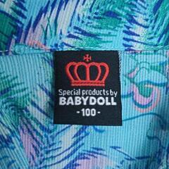 BABYDOLL-100- ﾌﾞﾙｰ　ﾐﾆｰ模様の画像
