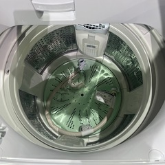 A-814 日立7kg洗濯機❗️2021年製　へこみありの画像