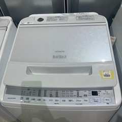 A-814 日立7kg洗濯機❗️2021年製　へこみありの画像