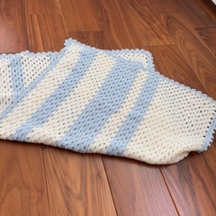 手作り　膝掛け毛布