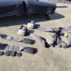 スバル　プレオ　リアシート　パノラマシート　希少ですの画像