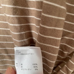 ボーダーTシャツの画像