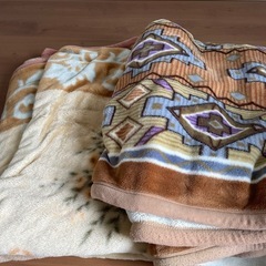●無料●毛布2枚セット