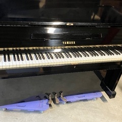 ☆YAMAHA アップライトピアノ 黒　No.U1　引取限定の画像