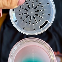 熱中症対策　1日の水分確保の水筒の画像