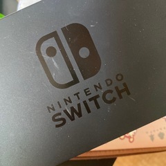お値下げSwitch本体カバー付きの画像