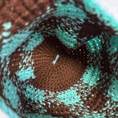 【最終価格】ニット帽 スノボ スキーの画像