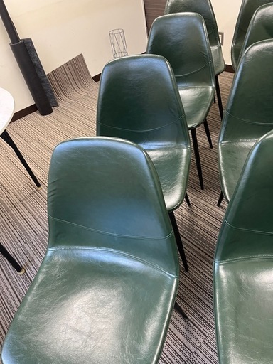 【8脚セット】ダイニングチェア デザインチェア 椅子 北欧 おしゃれ ブラウン EC2S‐75 幅44.5×奥行55.5×高さ81.5