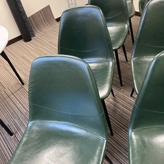 【8脚セット】ダイニングチェア デザインチェア 椅子 北欧 おしゃれ ブラウン EC2S‐75 幅44.5×奥行55.5×高さ81.5㎝の画像