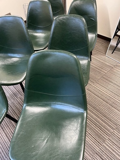 【8脚セット】ダイニングチェア デザインチェア 椅子 北欧 おしゃれ ブラウン EC2S‐75 幅44.5×奥行55.5×高さ81.5