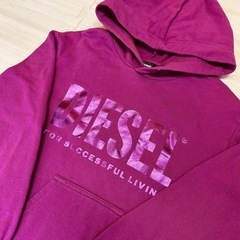 diesel kids パーカーワンピースの画像