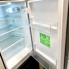 2024年製 仙台市内トラック荷台渡し無料！ アイリス 冷蔵庫 133L 人気のブラック！ 中古 買取 家電 仙台 の画像