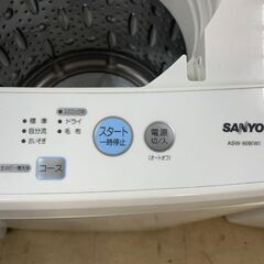 洗濯機　No.698　サンヨー　2009年製　6kg　ASW-60B　【リサイクルショップどりーむ荒田店】