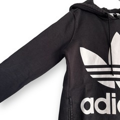 adidas アディダス パーカー アディダスオリジナルス Mサイズ デカロゴの画像