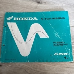 HONDA V-Twin MAGNA VT250CR パーツリス...