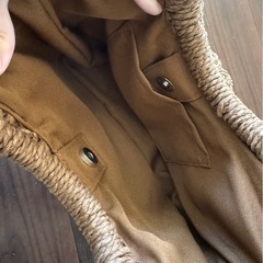 カントリー風カゴバックの画像