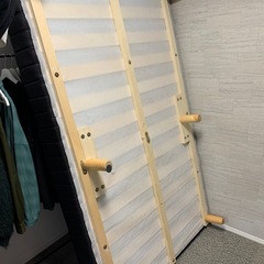 セミダブルベッド 黒 の画像