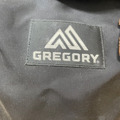 GREGORY ブラックバックパック
の画像