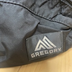 GREGORY ブラック ボディバッグの画像