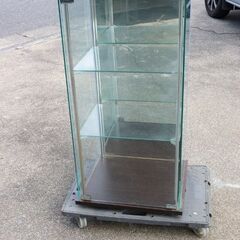 3段 ガラスケース ディスプレイ コレクションボード USED 中古