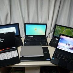 ノートパソコン７台　ジャンク
