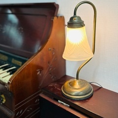 アンティーク テーブルスタンド テーブルランプ アールヌーボー
