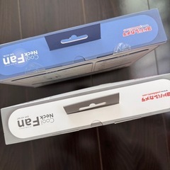 Cool Neck Fan USB充電式 2600mAh 2個セットの画像